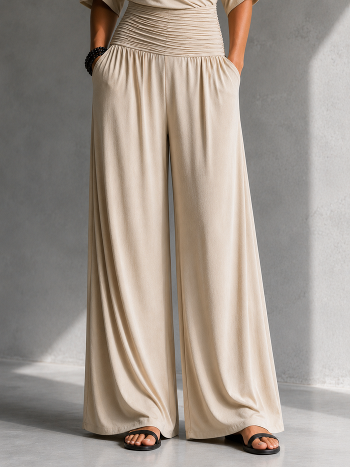 Alia | Wide-Leg Matching Set
