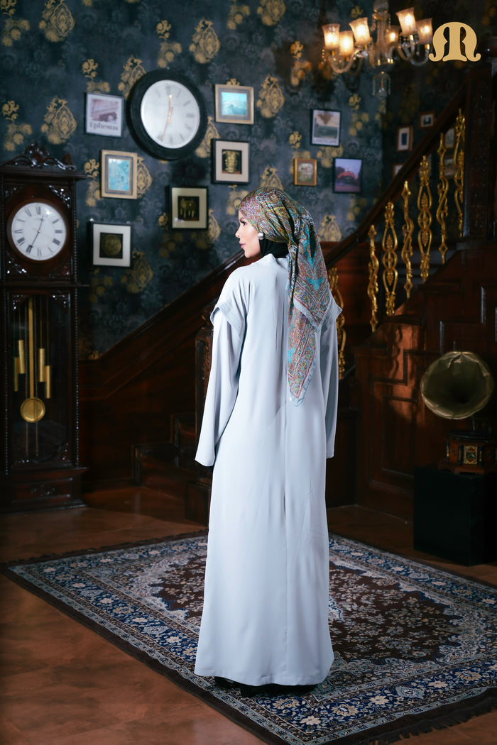 Bloom Abaya Mint Green