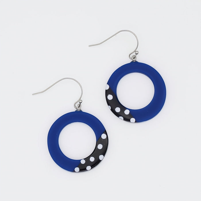 Blue Inez Earrings