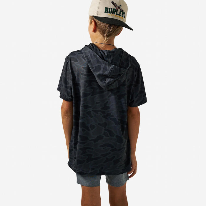 Burlebo Youth Performance Hoodie Short Sleeve