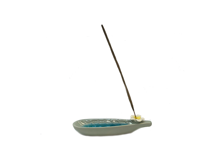 Ceramic Bathtub Incense & Cone Holder