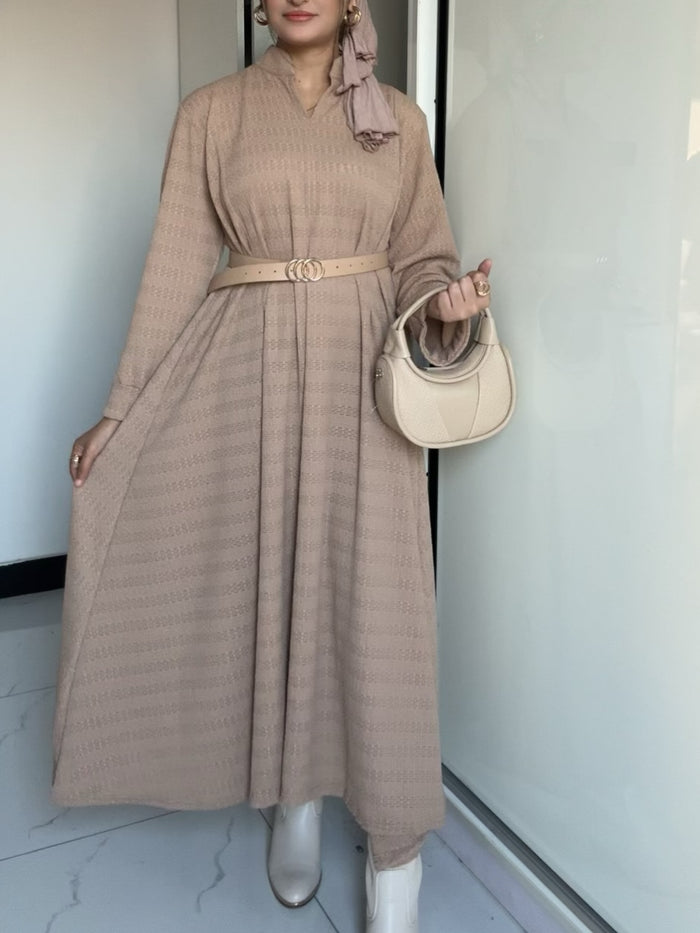 Ch 632 Saimwear Signature Crinkle Pleated Summer Maxi