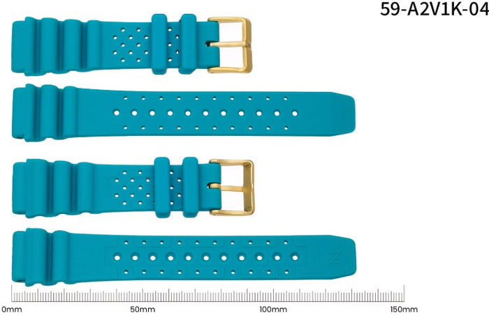 Citizen BN0162-02X kumiranneke turkoosi 20mm 59-A2V1K-04