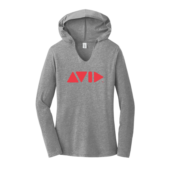 District Women’s Perfect Tri Long Sleeve Hoodie, Screen Print