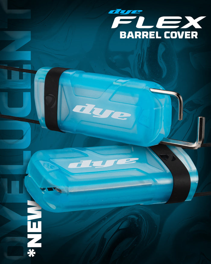 DYE Flex Barrel Sock - Dyelucent Blue