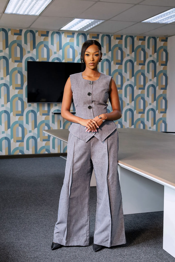 Fabrosanz: Grey Structured Top