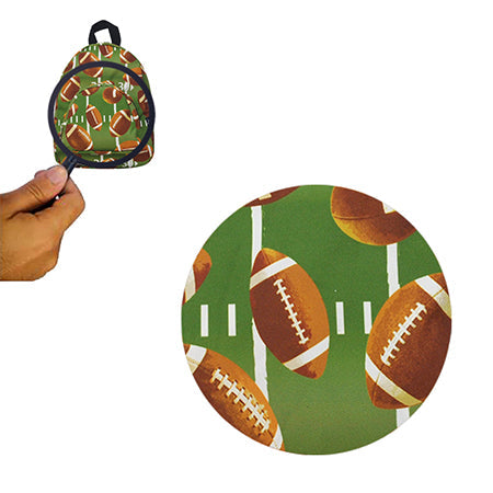 football mini backpack, NGIL football backpack, small football bag, football game day backpack, football player backpack, football mom mini bag, nylon football backpack, water-resistant football bag, football travel backpack, sporty football backpack, girls football backpack, football team gift bag, monogram football backpack, zippered football backpack, football shoulder bag, football daypack, lightweight football backpack, football coach backpack, football utility backpack, football gift bag