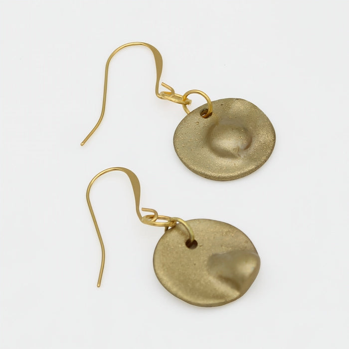 Golden Glow Dangle Earrings