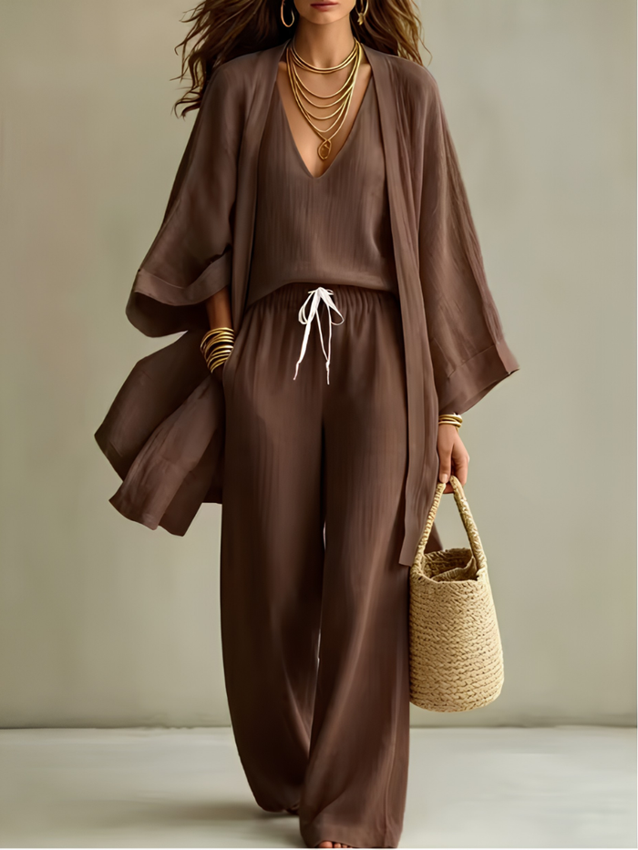 Isabelle | Relaxed Three-Piece Set