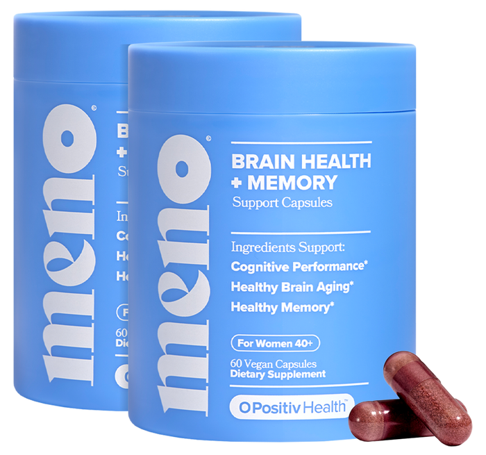MENO - Brain Health & Memory Support Capsule - 2 Bottle