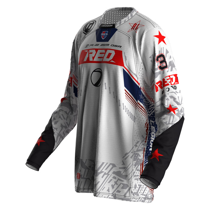 RLGN × RED Action Jersey - JOHNSON #3 (Light 2026)