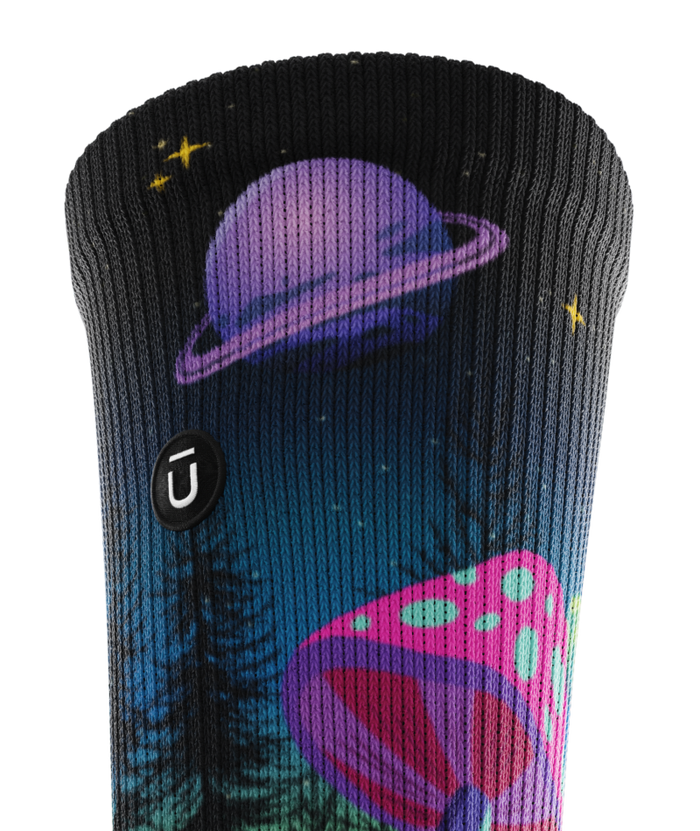 Shiitake Shenanigans Athletic Crew Socks