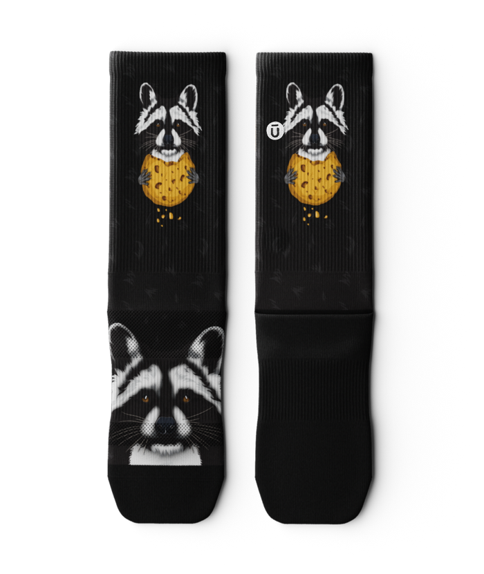 Trash Panda Athletic Crew Socks 3-Pack
