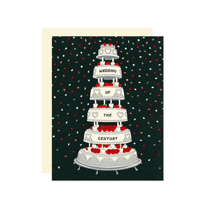 Wedding of the Century Greeting Card