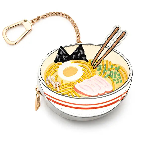 2-in-1 Bag Charm & Reusable Shopper Bag - Ramen Noodles