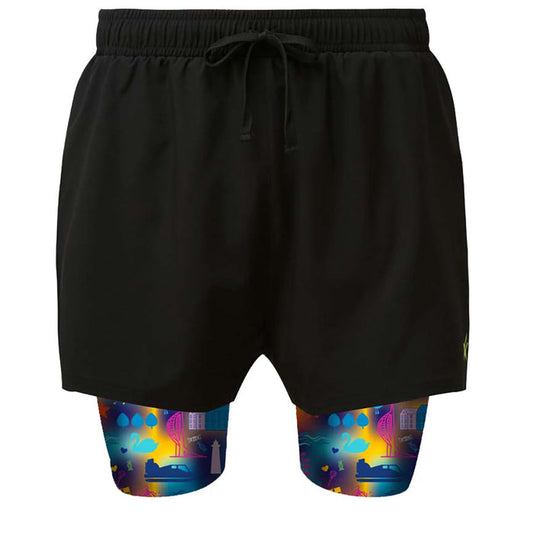 2 in 1 Double Layer Ultra Shorts |Great South Run