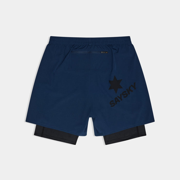 Saysky 2 in 1 Pace Shorts 5'' Blue 201 SM40002
