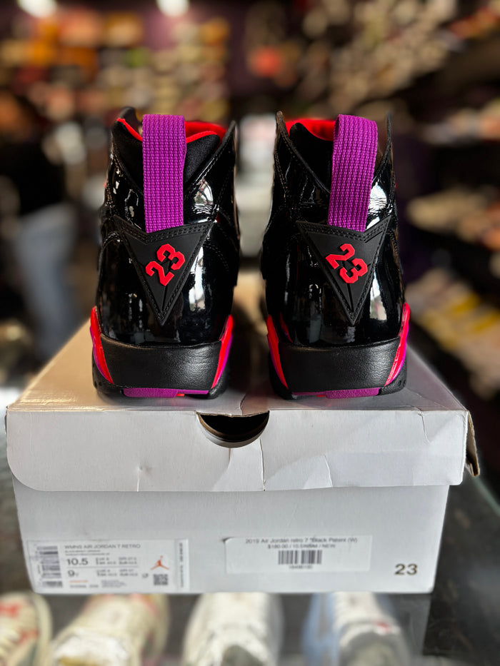 2019 Air Jordan Retro 7 "Black Patent (W)