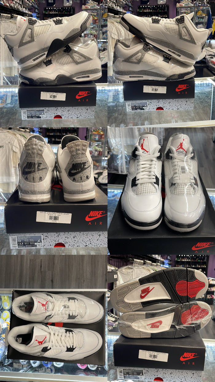 2025 Air Jordan Retro 4 "White Cement"