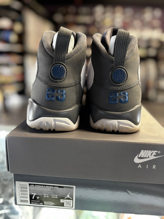 2026 Air Jordan Retro 9 "Flint Grey French Blue" (GS)