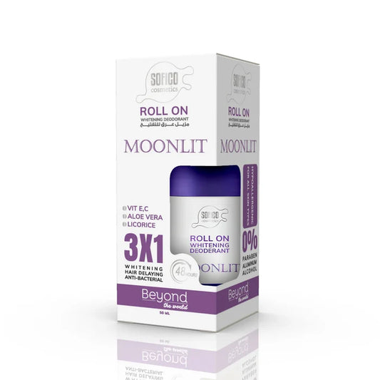 سوفيكو بيوند رول اون 50مل موون لايت - Sofico Beyond Roll-On Deodorant 50ml - Moonlit