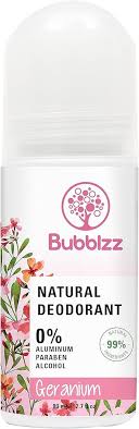 ببلز رول اون  طبيعي 80مل جيرانيوم - Bubblzz Natural Roll-On Deodorant 80 ml - Geranium
