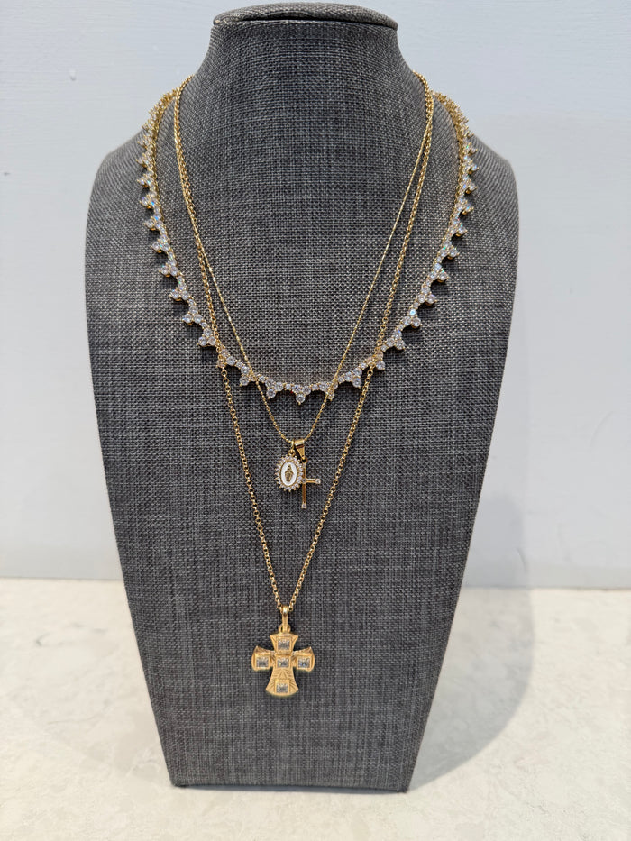 Isabella Tennis Necklace