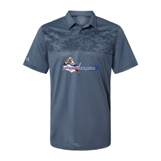 Adidas Camo Chest Print Polo A585, Full Color