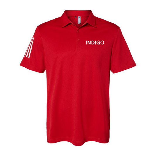 Adidas Floating 3-Stripes Polo A480, Screen Print