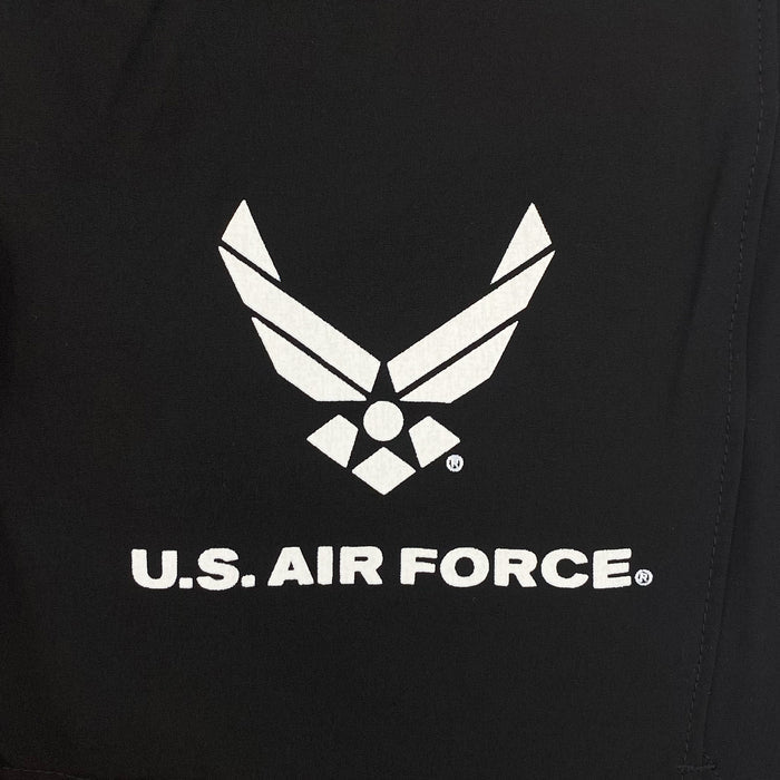 Air Force Wings Champion Men's Woven 5" Short (Black)