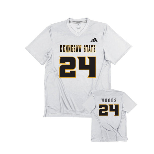 Alan Woods : adidas Replica Football Jersey - White