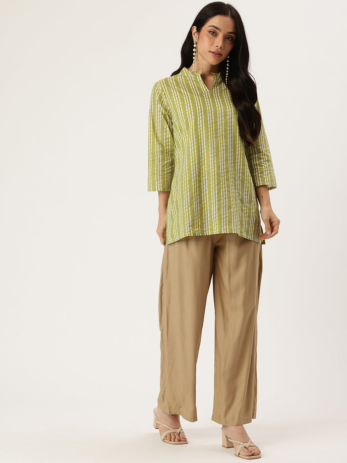 Almond Ethnic Palazzos,  Palazzo, Solid Palazzo, Plain Palazzo