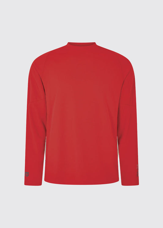 Ancona Ladies Long-Sleeved T-Shirt - Red