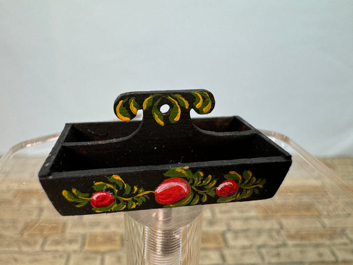 Artisan Mary Grady O'Brien 2017 Painted Cutlery Box