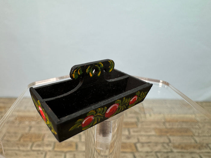 Artisan Mary Grady O'Brien 2017 Painted Cutlery Box