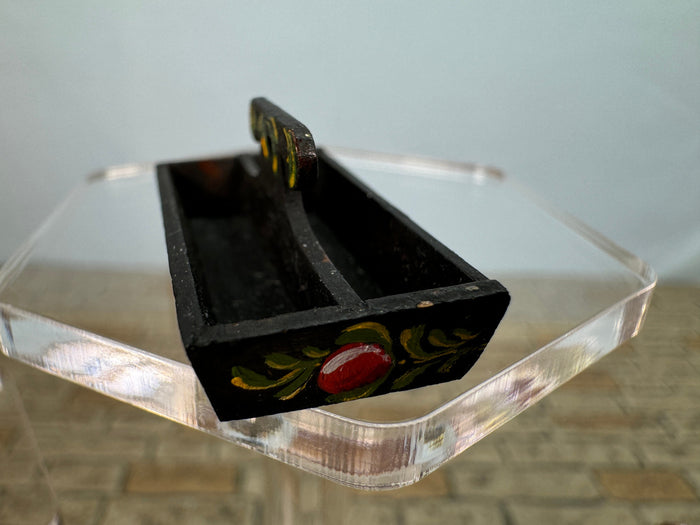 Artisan Mary Grady O'Brien 2017 Painted Cutlery Box