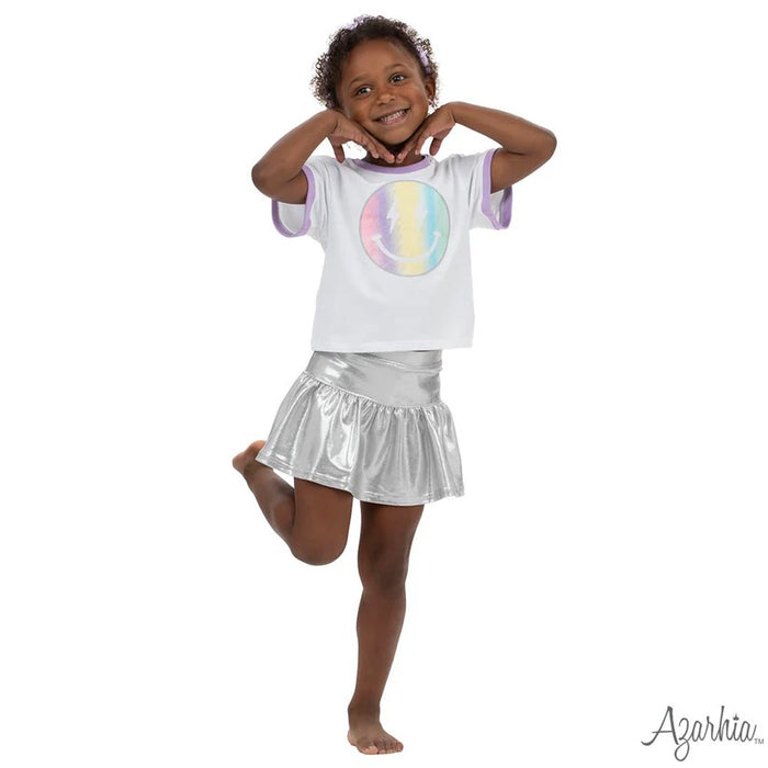 Azarhia Girl's Mini Pleated Skort