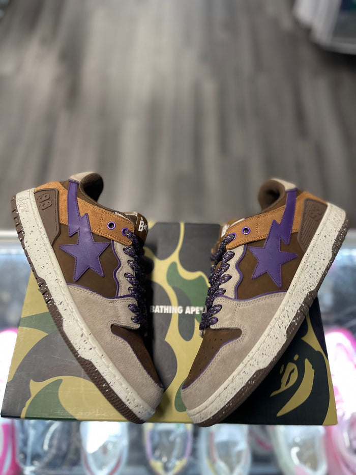 Bape Sta Sk8 "Brown/Purple"