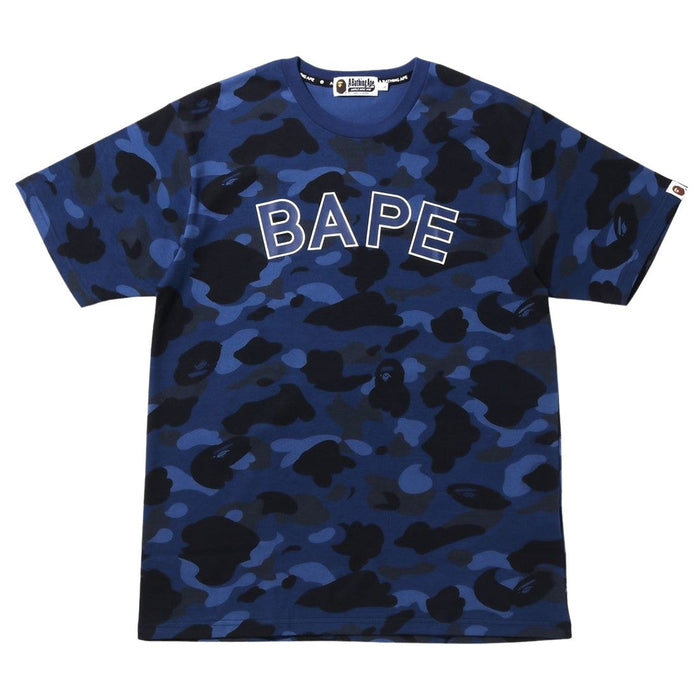 Bape Tee "Blue Camo"