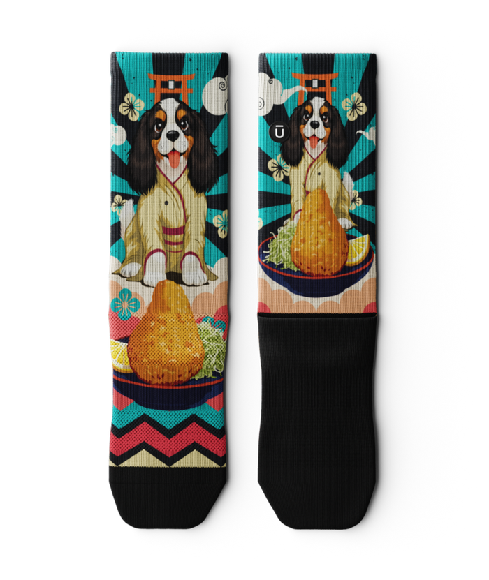 Barkatsu Athletic Crew Socks