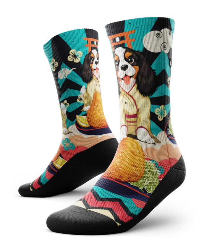 Barkatsu Athletic Crew Socks
