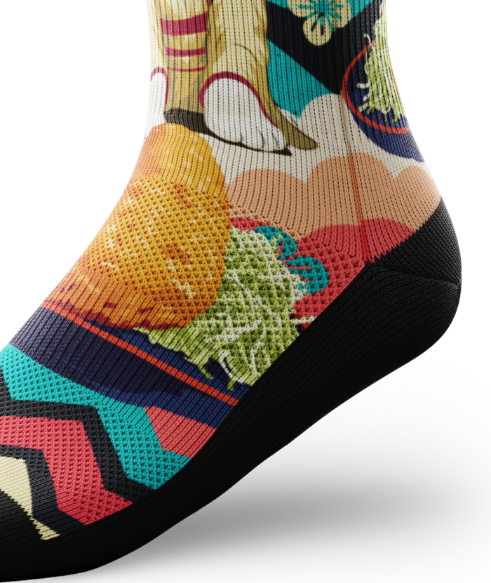 Barkatsu Athletic Crew Socks