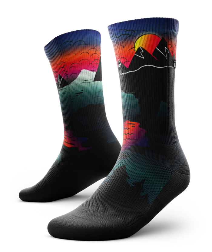 Bear in Mind Athletic Crew Socks
