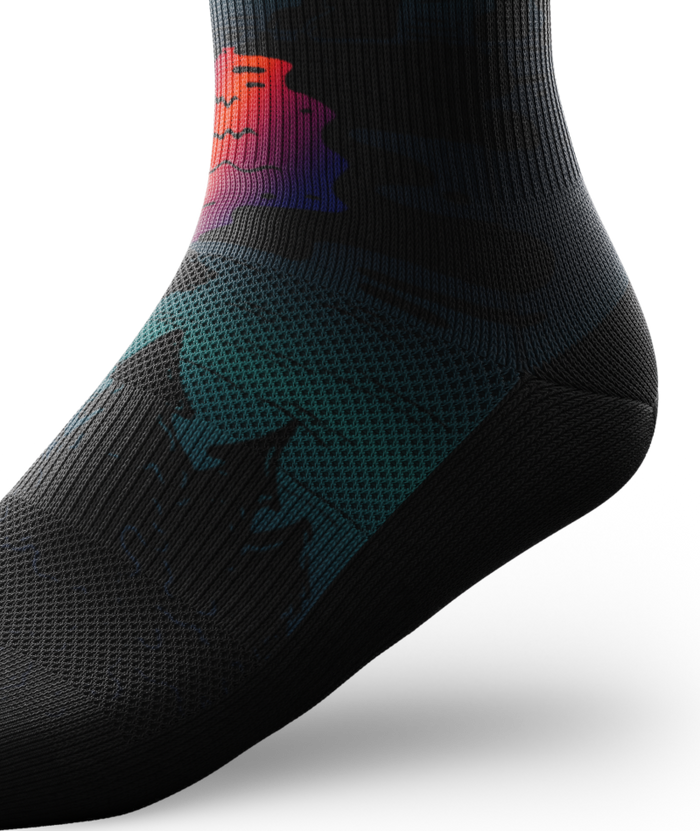 Bear in Mind Athletic Crew Socks