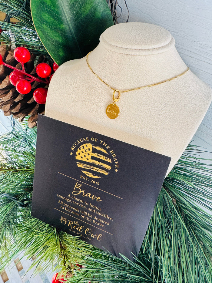 Because of the Brave Giveback Necklace