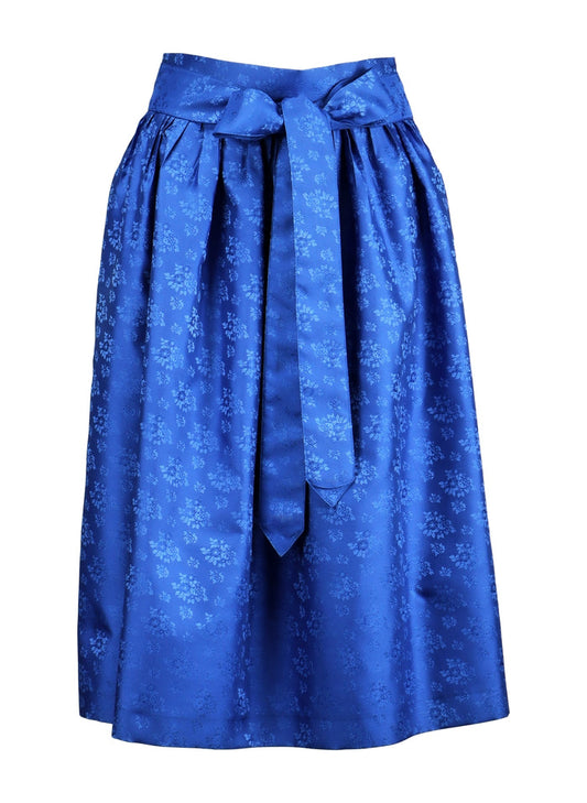 Berwin Dirndl Apron, Blue — 67cm