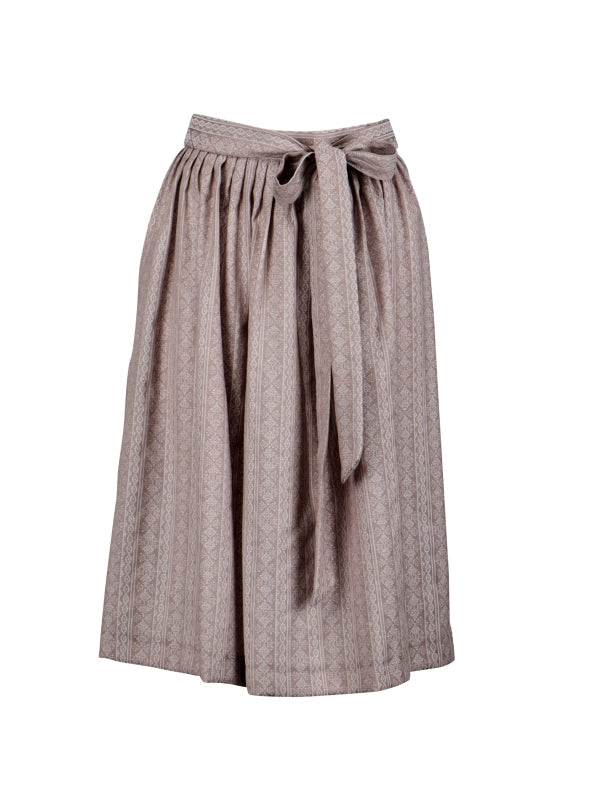 Berwin Dirndl Apron, Natural — 67cm