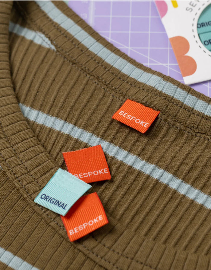 Bespoke/Original Woven Sewing Labels - Pack of 6 - Little Rosy Cheeks