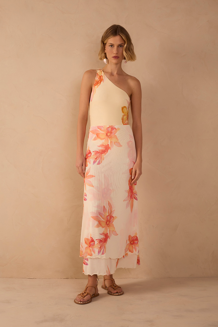 Beta Print Tulle Skirt_1