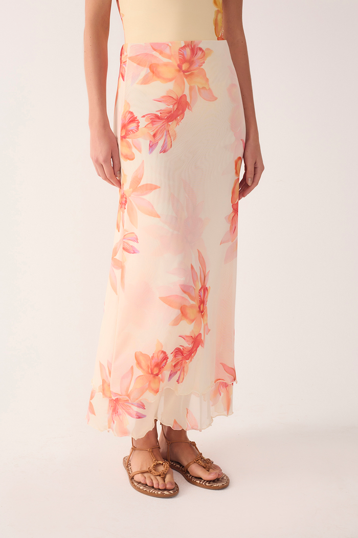 Beta Print Tulle Skirt_4